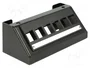DeLOCK Panel multimedia Keystone 6 puertos negro