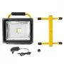 Foco Proyector LED 30W 3000Lm IP65 con Batería Recargable, Autonomía 3h, Alcance 5-12m, Ideal para Emergencias y Obras