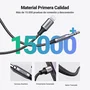 Ugreen Cable adaptador Lightning a Jack 3,5 mm 1 m Plata