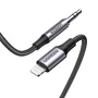 Ugreen Cable adaptador Lightning a Jack 3,5 mm 1 m Plata