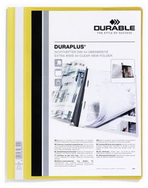 Dosier Fastener Durable Duraplus 2579 A4 Amarillo (Set de 25)