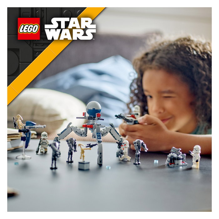 LEGO Star Wars Pack de Combate: Soldado Clon y Droide de Combate 75372 LEGO Star Wars Pack de Combate: Soldado Clon y Droide de Combate 75372