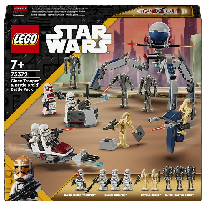 LEGO Star Wars Pack de Combate: Soldado Clon y Droide de Combate 75372 LEGO Star Wars Pack de Combate: Soldado Clon y Droide de Combate 75372