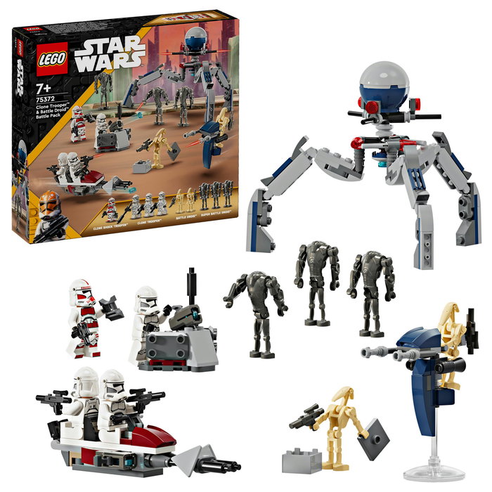 LEGO Star Wars Pack de Combate: Soldado Clon y Droide de Combate 75372 LEGO Star Wars Pack de Combate: Soldado Clon y Droide de Combate 75372