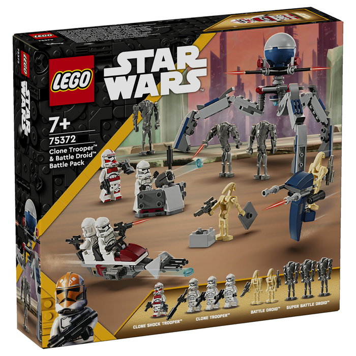 LEGO Star Wars Pack de Combate: Soldado Clon y Droide de Combate 75372 LEGO Star Wars Pack de Combate: Soldado Clon y Droide de Combate 75372
