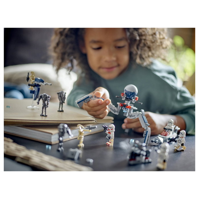 LEGO Star Wars Pack de Combate: Soldado Clon y Droide de Combate 75372 LEGO Star Wars Pack de Combate: Soldado Clon y Droide de Combate 75372