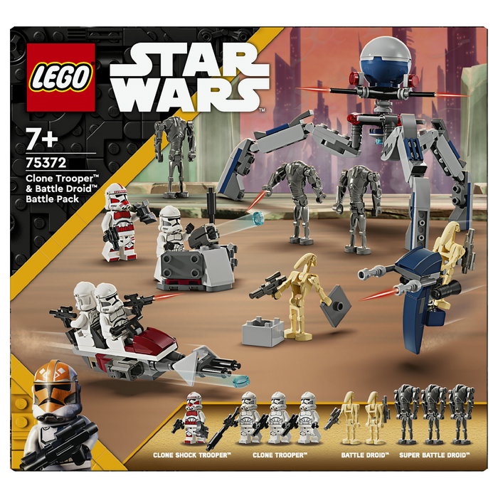 LEGO Star Wars Pack de Combate: Soldado Clon y Droide de Combate 75372 LEGO Star Wars Pack de Combate: Soldado Clon y Droide de Combate 75372