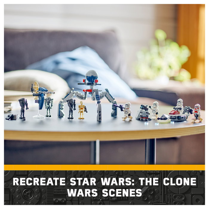 LEGO Star Wars Pack de Combate: Soldado Clon y Droide de Combate 75372 LEGO Star Wars Pack de Combate: Soldado Clon y Droide de Combate 75372