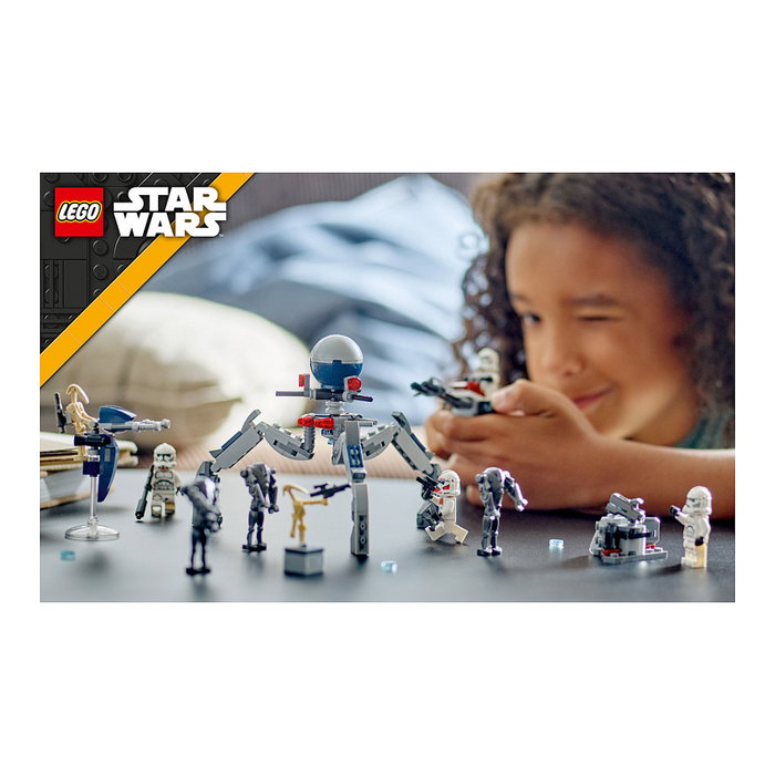 LEGO Star Wars Pack de Combate: Soldado Clon y Droide de Combate 75372 LEGO Star Wars Pack de Combate: Soldado Clon y Droide de Combate 75372