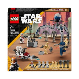 LEGO Star Wars Clone Trooper & Battle Droid (75372) Set de Construcción, 7+ Años