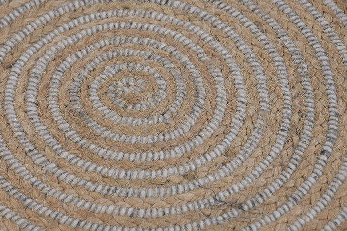 DKD Home Decor Alfombra Urban Jutelan26 Marron Claro 150x150 cm DKD Home Decor Alfombra Urban Jutelan26 Marron Claro 150x150 cm