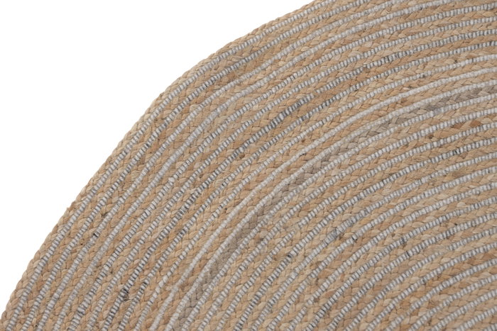 DKD Home Decor Alfombra Urban Jutelan26 Marron Claro 150x150 cm