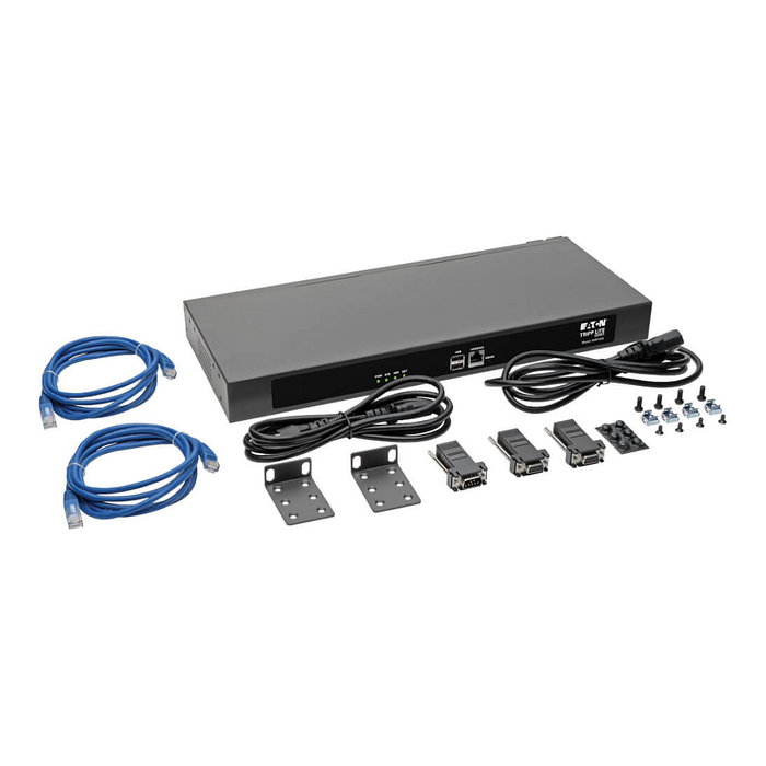 Eaton Tripp Lite B097-016 Servidor de Consola Serial de 16 Puertos, 2 USB, Doble GbE NIC