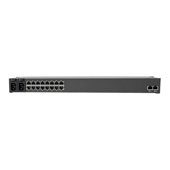 Eaton Tripp Lite B097-016 Servidor de Consola Serial de 16 Puertos, 2 USB, Doble GbE NIC