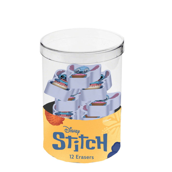 Karactermania Disney Lilo y Stitch Mix Cubo con 12 Gomas de Borrar Multicolor Karactermania Disney Lilo y Stitch Mix Cubo con 12 Gomas de Borrar Multicolor