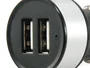 Conceptronic CUSBCAR2A Cargador de coche dual con 2 puertos USB-A
