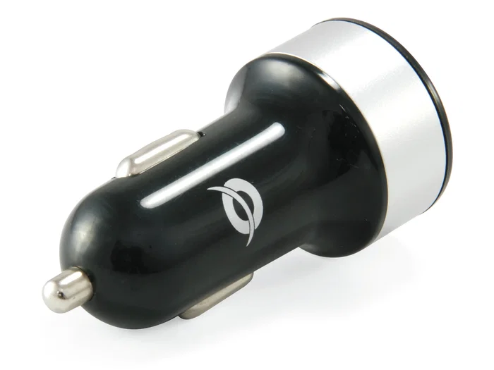 Conceptronic CUSBCAR2A Cargador de coche dual con 2 puertos USB-A Conceptronic CUSBCAR2A Cargador de coche dual con 2 puertos USB-A
