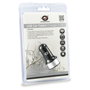 Conceptronic Cargador de Coche Dual USB CUSBCAR2A Plata