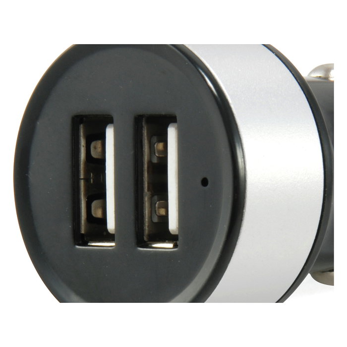 Conceptronic Cargador de Coche Dual USB CUSBCAR2A Plata Conceptronic Cargador de Coche Dual USB CUSBCAR2A Plata