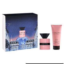 Carven C'EST PARIS LA NUIT FOR WOMEN Estuche 2 pz Eau de Parfum 50 ml + Leche Corporal 100 ml
