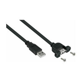 Kabelmeister Extensión USB 2.0 A-A de 0,3 m
