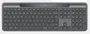 Logitech Signature Slim Solar+ K980 for Business Grafito