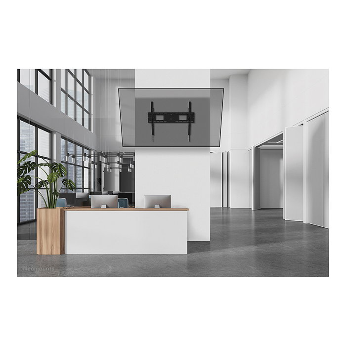 Neomounts WL35-750BL18 Soporte de pared inclinable para TV o monitor de 55" a 98" (2.49m), hasta 125kg, VESA 100x100 a 800x600, Negro