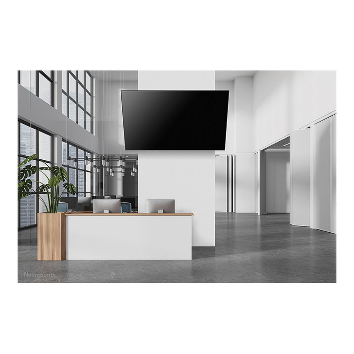 Neomounts WL35-750BL18 Soporte de pared inclinable para TV o monitor de 55" a 98" (2.49m), hasta 125kg, VESA 100x100 a 800x600, Negro