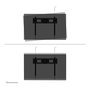 Neomounts WL35-750BL18 Soporte de pared inclinable para TV o monitor de 55" a 98" (2.49m), hasta 125kg, VESA 100x100 a 800x600, Negro