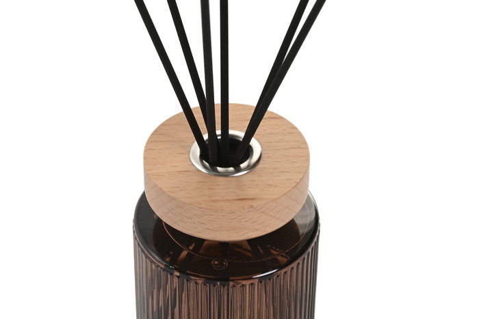 DKD Home Decor Ambientador Mikado Item Home Ambar Negro 200 ml