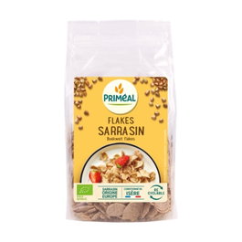 Primeal Cornflakes de Trigo Sarraceno Bio 250g - Copos de Alforfón Ricos en Fibra y Proteínas