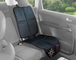 KioKids Protector Completo Para Asiento De Coche Acolchado Antideslizante Con Bolsillos