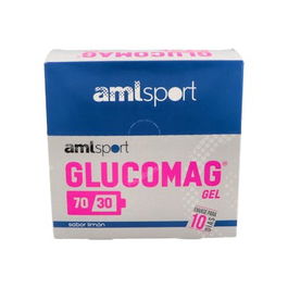 ANA MARIA LAJUSTICIA Glucomag 70/30 Sabor Limon 10 Sobres Bebibles Suplemento Deportivo Magnesio Potasio