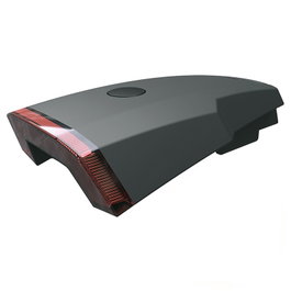 SKS Luz Trasera Recargable Rowdy para Bicicleta, 3,6 Lux, USB-C, Autonomía 8h, Antirrobo
