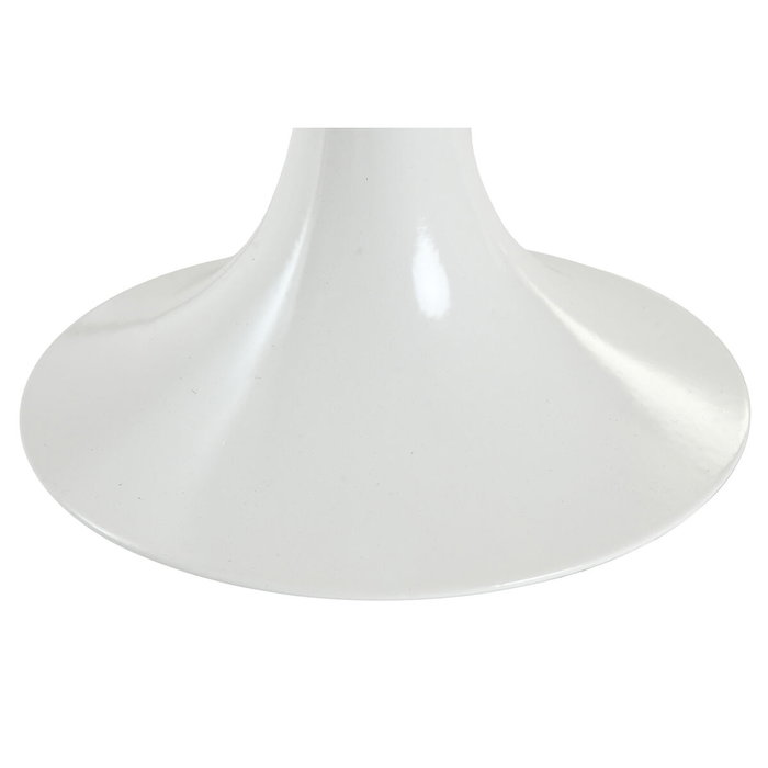 DKD Home Decor Lámpara de Sobremesa Seta en Metal y Cuerda Blanco/Natural