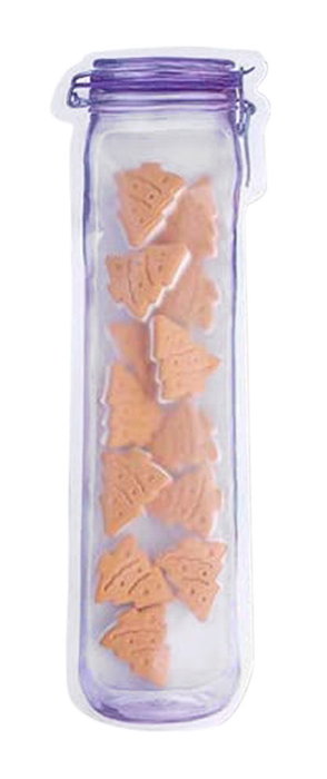 Quttin Set de 4 Bolsas Reutilizables para Alimentos, 10.5 x 32 cm, Bolsas de Almacenamiento (36 Unidades)