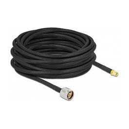 DeLOCK Cable de Antena N Macho a SMA Macho LMR300 10 m