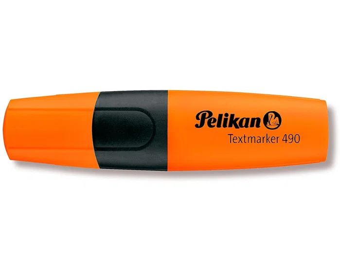 PELIKAN Textmarker 490 Naranja (Set de 10)