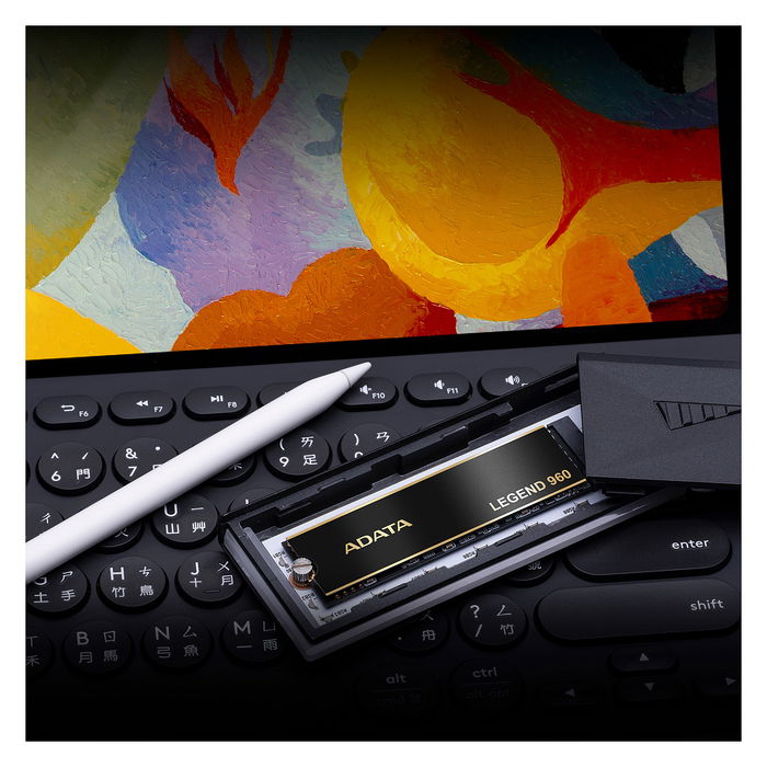 ADATA LEGEND 960 SSD 1TB M.2 PCIe Gen4 x4 NVMe - Velocidad Lectura 7400 MB/s y Escritura 6000 MB/s, para PC, Portátil o PlayStation 5