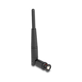 DeLOCK Antena WiFi 90737 BNC 2.4 GHz 2 dBi Omnidireccional 14.5 cm Negro para Interior