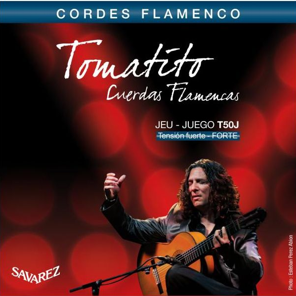 Juego de Cuerdas para Guitarra Flamenco Savarez Tomatito Tension Fuerte T50J Juego de Cuerdas para Guitarra Flamenco Savarez Tomatito Tension Fuerte T50J