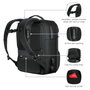 Wenger UrbanOne Travel 15,6 pulg. Mochila de viaje Negro