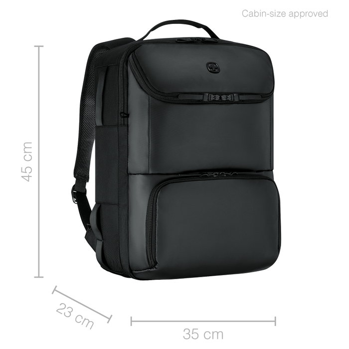 Wenger UrbanOne Travel 15,6 pulg. Mochila de viaje Negro Wenger UrbanOne Travel 15,6 pulg. Mochila de viaje Negro