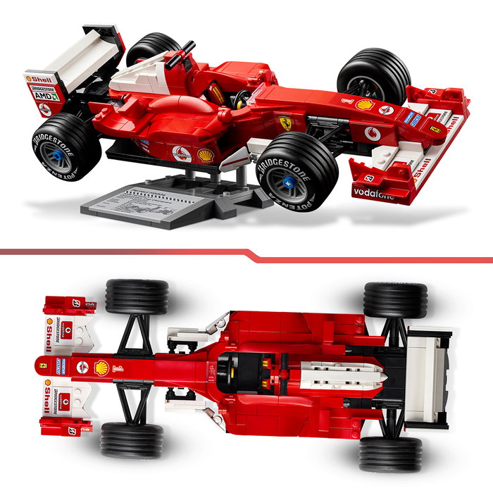 LEGO Icons Ferrari F2004 y Michael Schumacher 11375