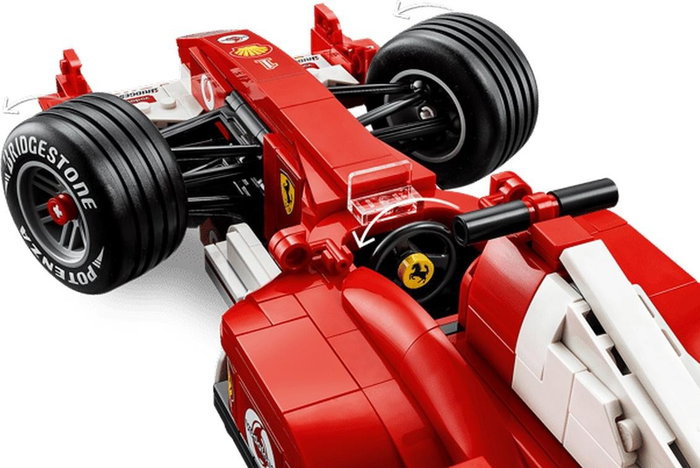 LEGO Icons Ferrari F2004 y Michael Schumacher 11375