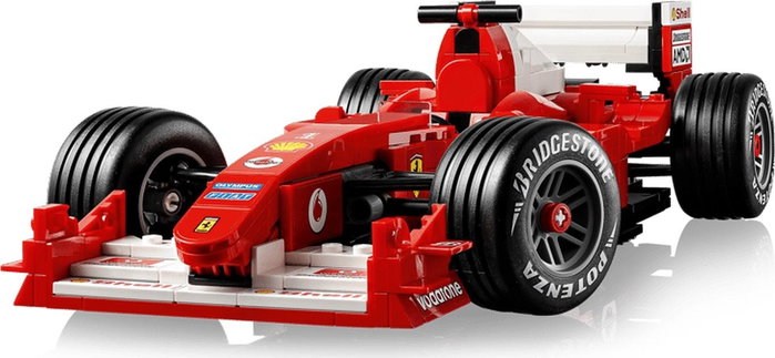 LEGO Icons Ferrari F2004 y Michael Schumacher 11375