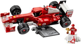 LEGO Icons Ferrari F2004 y Michael Schumacher 11375