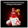 LEGO Icons Ferrari F2004 y Michael Schumacher 11375