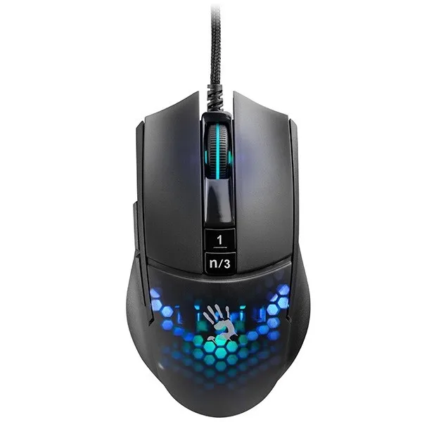 A4Tech Bloody L65 MAX RGB Honeycomb Mouse Gaming - Alámbrico, Sensor Óptico 12000 DPI, Ultraligero 78g, Iluminación RGB, Diseño Honeycomb A4Tech Bloody L65 MAX RGB Honeycomb Mouse Gaming - Alámbrico, Sensor Óptico 12000 DPI, Ultraligero 78g, Iluminación RGB, Diseño Honeycomb