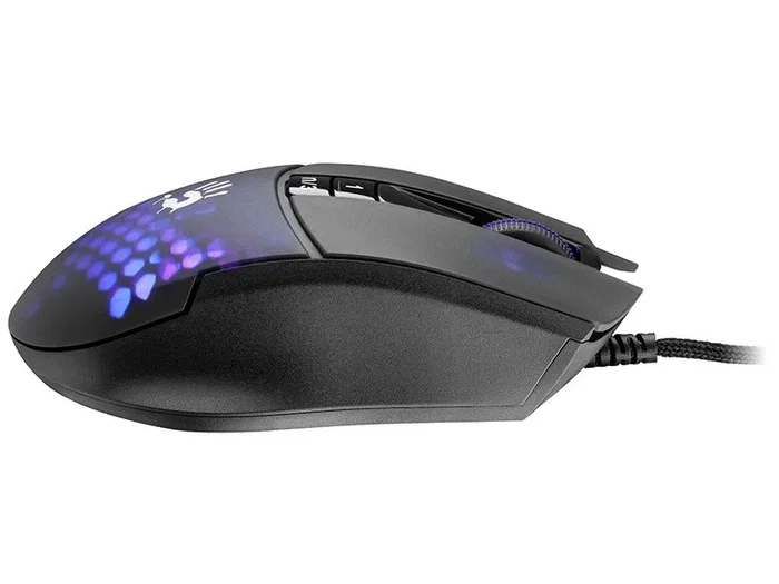 A4Tech Bloody L65 MAX RGB Honeycomb Mouse Gaming - Alámbrico, Sensor Óptico 12000 DPI, Ultraligero 78g, Iluminación RGB, Diseño Honeycomb A4Tech Bloody L65 MAX RGB Honeycomb Mouse Gaming - Alámbrico, Sensor Óptico 12000 DPI, Ultraligero 78g, Iluminación RGB, Diseño Honeycomb